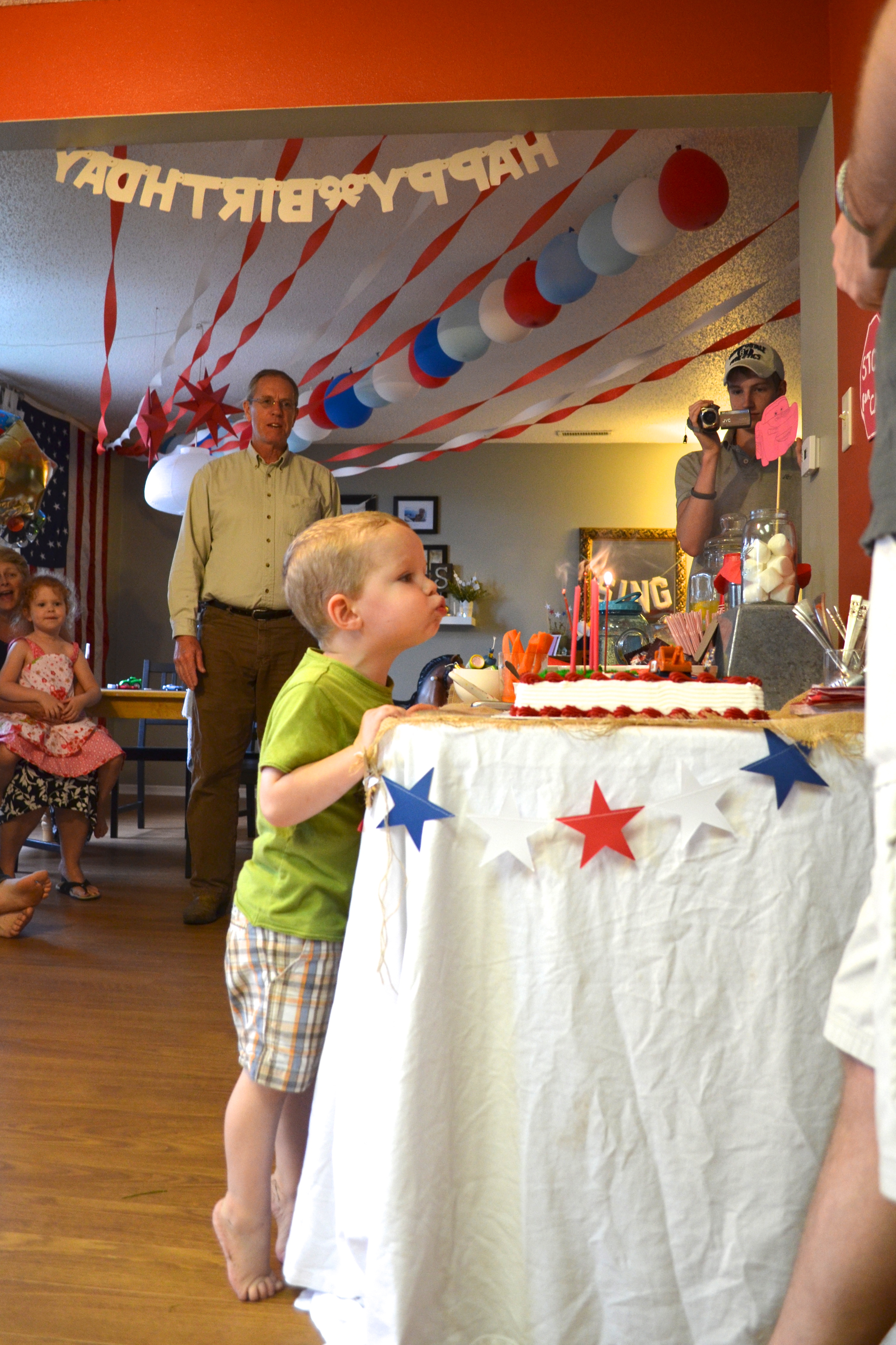 Cars themed birthday party on the Path Less Traveled